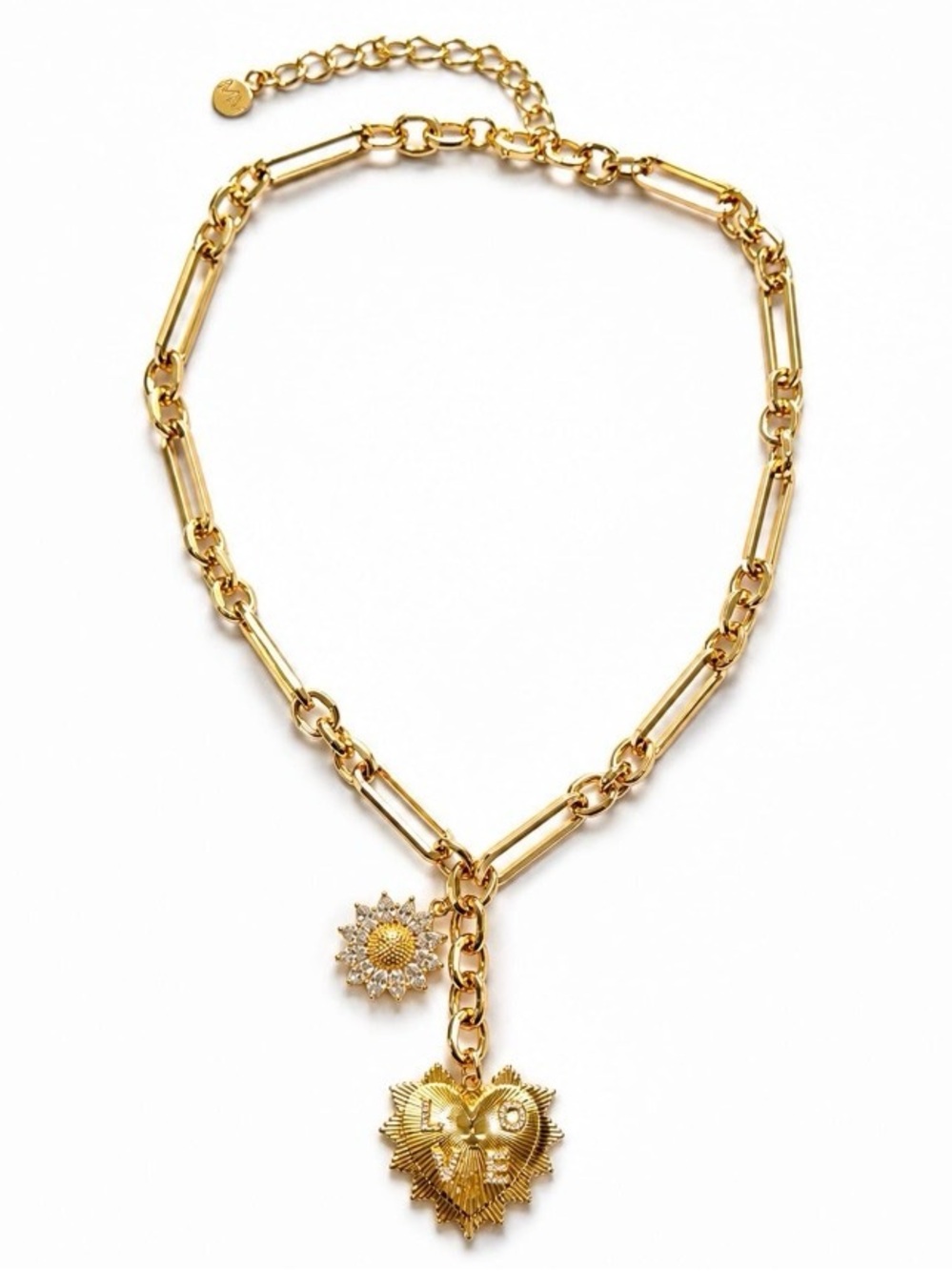 MAYAMAR Paperclip Link
Heart Necklace